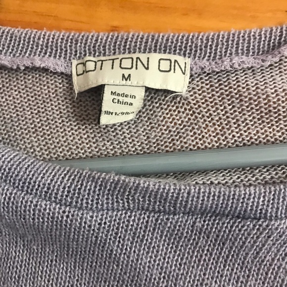 Cotton On knitted sweater lilac small - Picture 4 of 5